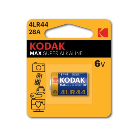Baterie Kodak MAX super alkaline 4LR44, 6V