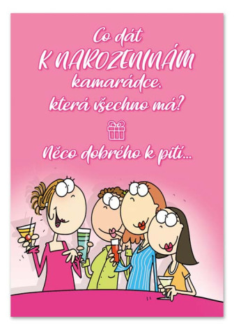 Ditipo Hrací přání SVOU PARTU PŘÁTEL JEŠTĚ NAŠTĚSTÍ MÁM / Helena Vondráčková