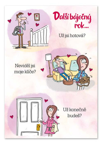 Ditipo Hrací přání BÁJEČNÁ ŽENSKÁ / Michal Tučný