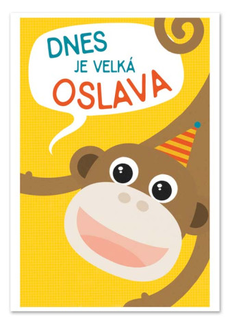 Ditipo Hrací přání dětské KDYŽ SI ŠŤASTNÝ / BibiBum