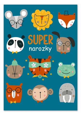 Ditipo Hrací přání narozeninové Máme rádi zvířata / Jitka Molavcová