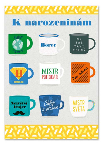 Ditipo Hrací přání narozeninové Život je krásný / Kryštof