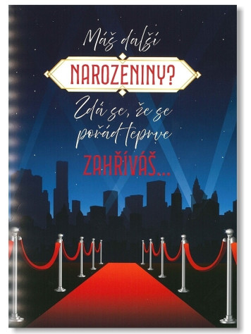 Albi Hrací přání Máš další narozeniny Halywůd / Kryštof