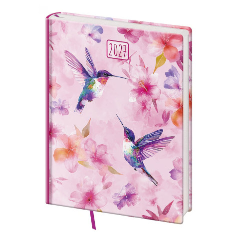 Helma 365 Týdenní diář B6 Vario Lyra 2027 - Colibri