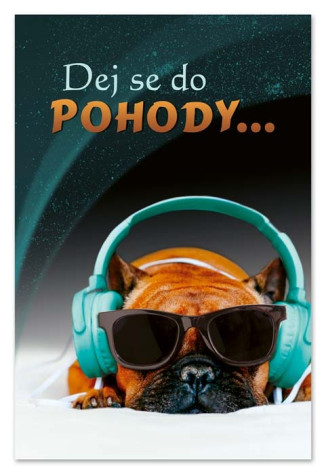 Ditipo Blahopřání HK - Dej se do pohody (buldoček)