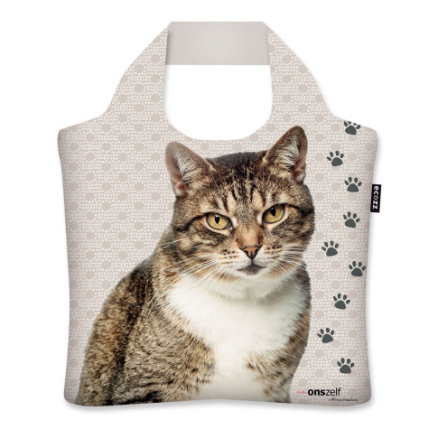 Nákupní taška ECOZZ - Mr. Cat / Studio Onszelf