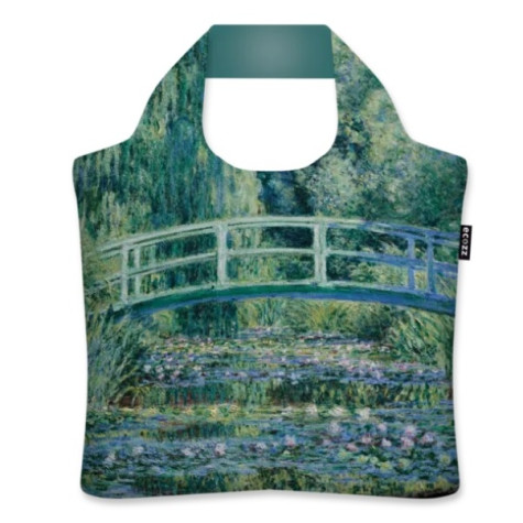 Nákupní taška ECOZZ - Water Lilies and the Japanese bridge / Claude Monet