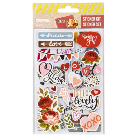Hama Samolepky do fotoalba - Sticker set, Dream Love