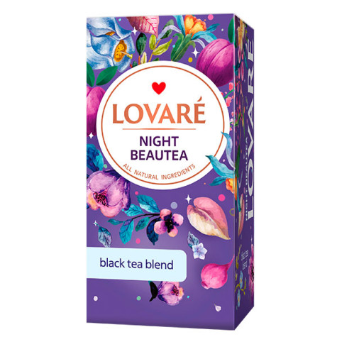 LOVARÉ - 24 sáčků NIGHT BEAUTEA, ovocný čaj, 24x 1,5g