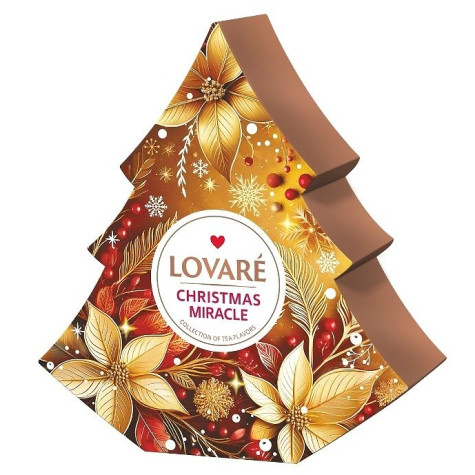 LOVARÉ Christmas Miracle 100g, sypaný černý a zelený čaj