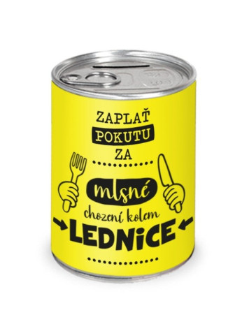 Nekupto Humorná pokladnička - MLSNÉ chození kolem LEDNICE