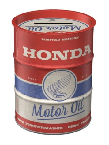 Nostalgic Art - Pokladnička barel - HONDA Motor Oil