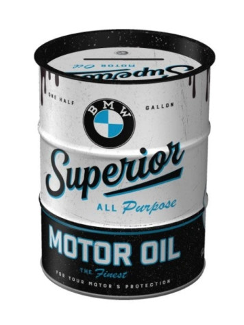 Nostalgic Art - Pokladnička barel - BMW Motor Oil