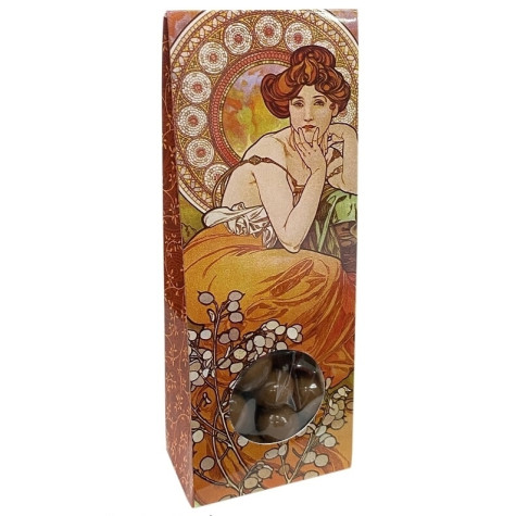 Lískové oříšky v mléčné čokoládě 80g - Mucha TOPAZ