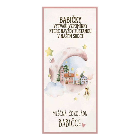 Mléčná čokoláda 100g - BABIČCE. Babičky vytváří vzpomínky, které...