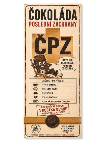 MASHA chocolate 100g, ČPZ, hořká čokláda