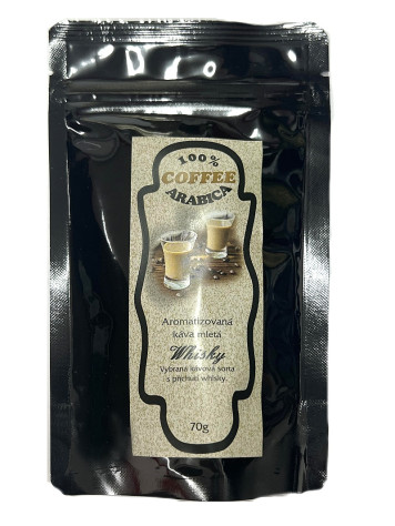 Aromatizovaná mletá káva 70 g - WHISKY