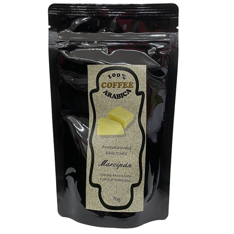 Aromatizovaná mletá káva 70g - Marcipán