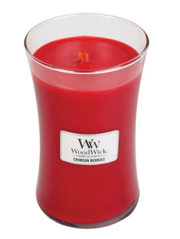 Vonná svíčka WoodWick CRIMSON BERRIES velká 609,5g