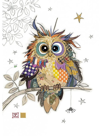 Luxusní přání G042 BUG ART - OTTO OWL
