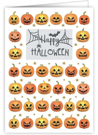 Luxusní přání 3857 QUIRE PUBLISHING - HAPPY HALLOWEEN 2