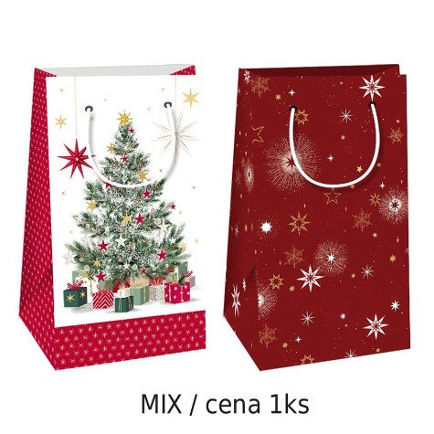 Ditipo Dárková taška DXM Vánoční mix / cena 1ks