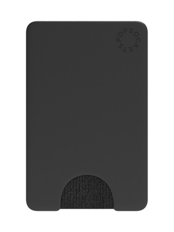 PopSockets PopWallet Black, pouzdro na mobil na karty/vizitky apod.