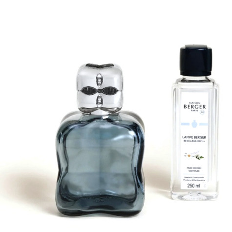 Maison Berger COSY BLUE, katalytická lampa, náplň 250ml Cozy Musk
