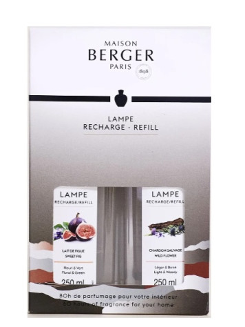Maison Berger DUOPACK Sladké fiky & Divoké květy, 2x 250ml