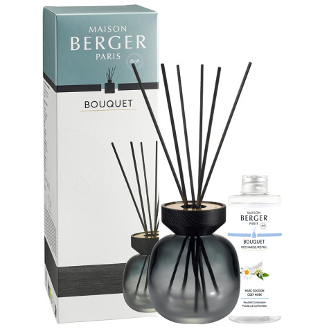 Maison Berger WOOD difuzér 260ml s náplní Cosy Musk 180ml