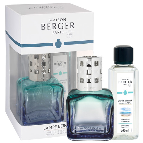 Maison Berger GLACON lampa duhová modrá s vůní Ocean Breeze 250ml