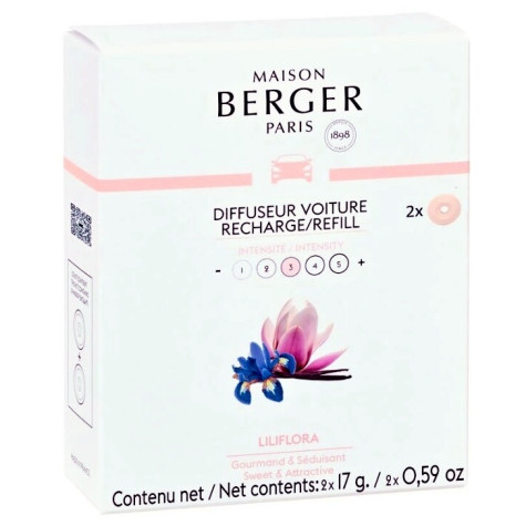 Maison Berger Náplň vůně do auta LILIFLORA, 2ls