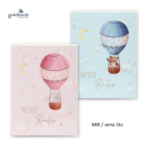 Fotoalbum 10x15/32cm Goldbuch BALLOON JOURNEY mix / cena 1ks