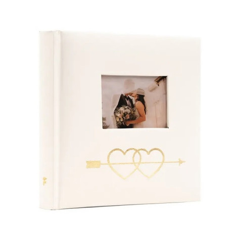 Fotoalbum 10x15/50 Fandy 2HEARTS zlaté