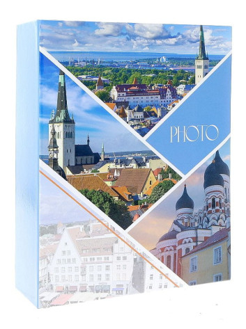 Fotoablum 10x15/304 bez popisu Gedeon TRAVEL VIEW, sv. modrý bok
