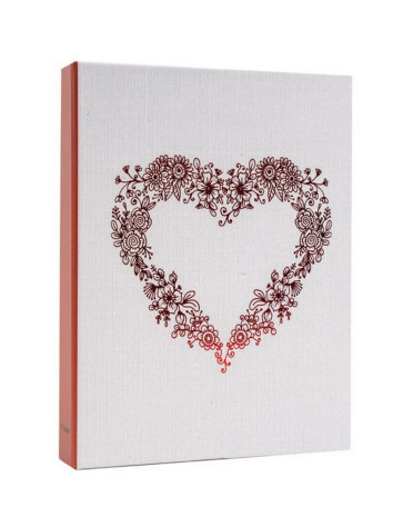 Fotoalbum 13x18/36 DPH-5736W Fandy Hearts2