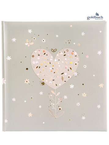 Fotoalbum klasik 60stran 30x31cm 08184 Goldbuch ELEGANT HEART