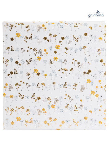 Fotoalbum klasik 60stran 30x31cm 27448 Goldbuch Little Flowers white