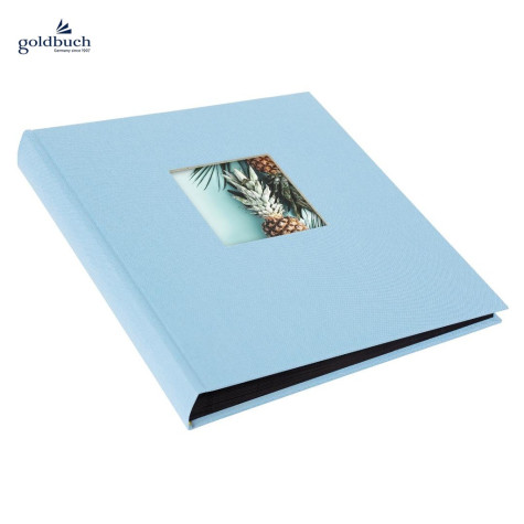 Fotoalbum klasik 60stran 30x31cm 27949 Goldbuch BELLA VISTA sv.modrá