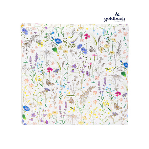 Fotoalbum klasik 60stran 24574 Goldbuch SUMMER MEADOW white, 25x25cm
