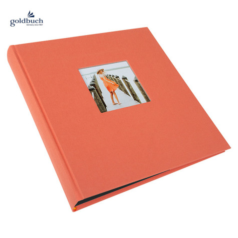 Fotoalbum klasik 60stran 30x31cm 27980 Goldbuch BELLA VISTA lososová