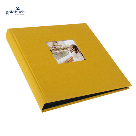 Fotoalbum klasik 60stran 30x31cm 27920 Goldbuch BELLA VISTA hořčicová
