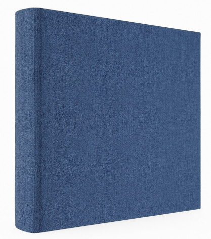 Fotoalbum klasik 100stran černých Gedeon LINEN BLUE (B)