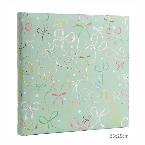 Fotoalbum klasik 25x25cm 24763 Goldbuch Ribboné mint
