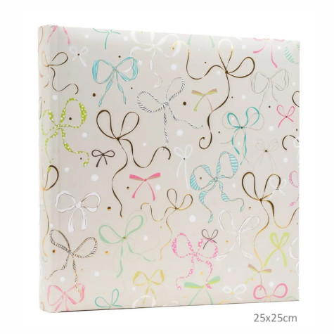 Fotoalbum klasik 25x25cm 24762 Goldbuch Ribboné taupe