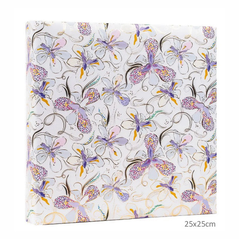 Fotoalbum klasik 25x25cm 24774 Goldbuch Orchid Mood white