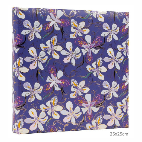 Fotoalbum klasik 25x25cm 24773 Goldbuch Orchid Mood purple
