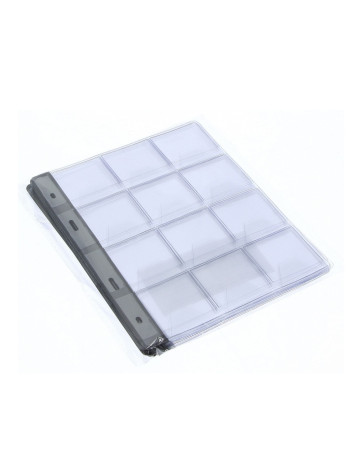 Náhradní listy na mince CA21, 45x45mm - 10 listů