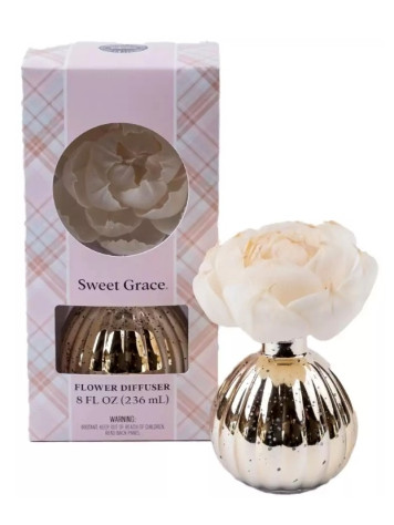 Bridgewater SWEET GRACE květinový difuzér zlatý, 236 ml