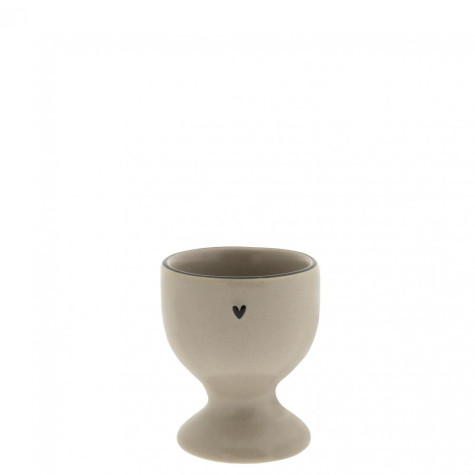 Bastion Collections EGG CUP in matt titane, stojánek na vajíčko